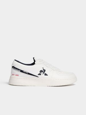 Mens Le Coq Sportif Pallice White/Navy Sneakers