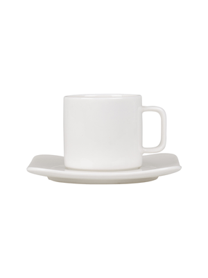 contemp square espresso cup & saucer
