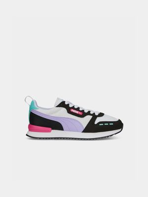 Women's Puma R78 White/Violet/Pink Sneaker