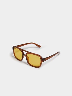 Seventies Retro Aviator Sunglasses