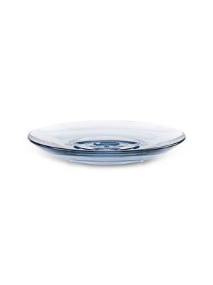 droplet soap dish denim 14x10x2cm