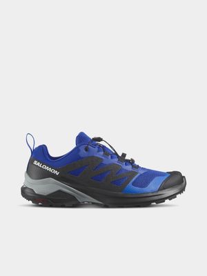 Mens Salomon X-Adventure Blue/Black Trail Running Shoes