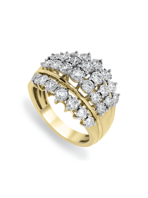 9ct Yellow Gold 1ct Diamond Grand Duchess Ring