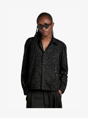 G-Star Women's Boxy Black Shirt