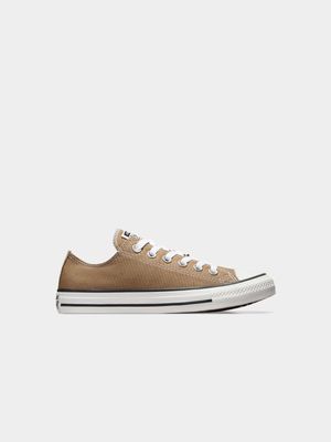 Mens Converse All Star Brown/White Low Sneakers