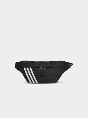 adidas Originals Unisex Futura Icons Black Waist Bag