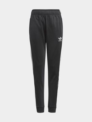 adidas Originals Unisex Youth Adicolor SST Black Track Pants