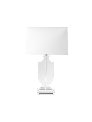 Table Lamp Crystal Trophy With Shade