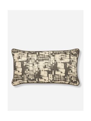 Abstract Wall Charcoal Scatter Cushion  35x60