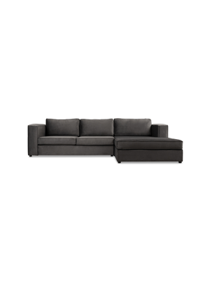 Huxley Corner Couch FibreGuard Velvet