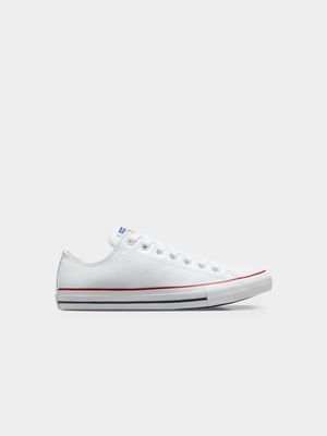 Mens Converse All Star Leather White Low Sneakers