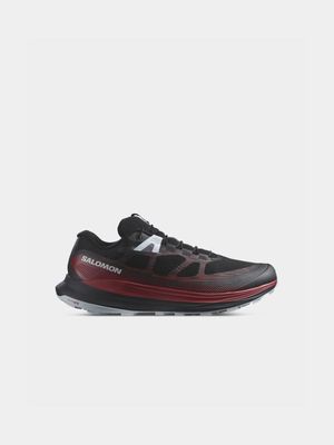 Mens Salomon Ultra Glide 2 Black/Red Shoes