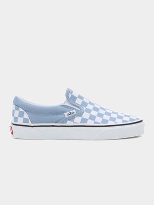 Vans Junior Slip-On Check Blue Sneaker