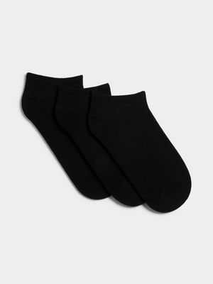 Redbat 3 - Pack Black Socks (4-7)