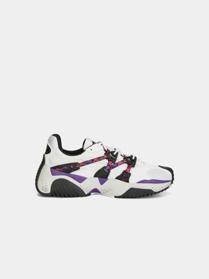 Puma Men's Volataire OG White/Purple/Orange Sneaker