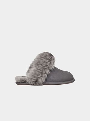 Womens UGG Charcoal Scuff Sis Slippers
