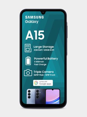 Samsung Galaxy A15 Dual Sim +15GB Data Telkom Sim