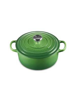 le creuset round cocotte 20cm bamboo