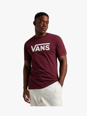Men's Vans Classic Burgundy T-shirt
