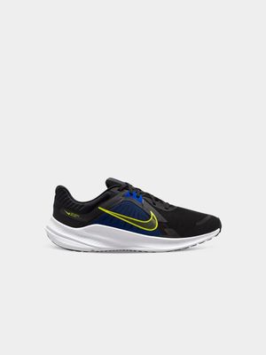 Mens Nike Quest 5 Black/Yellow/Blue Running Shoes