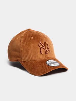 New Era New York Yankees Corduroy 9FORTY Brown Cap