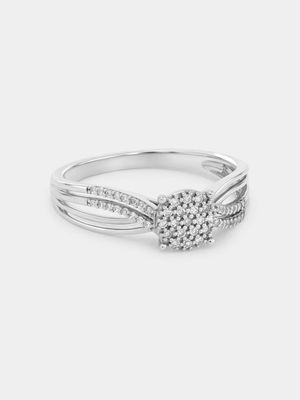 White Gold 0.30ct Diamond Women’s Embrace Ring