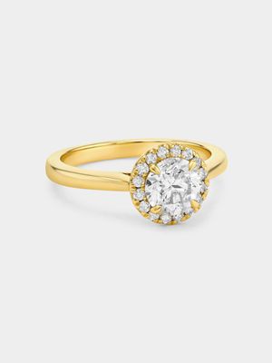 Yellow Gold 1.20ct Diamond Solitaire Ring