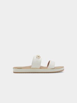 Women's ALDO White Casual Sandals