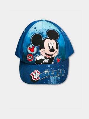 Mickey Mouse Blue Peak Cap