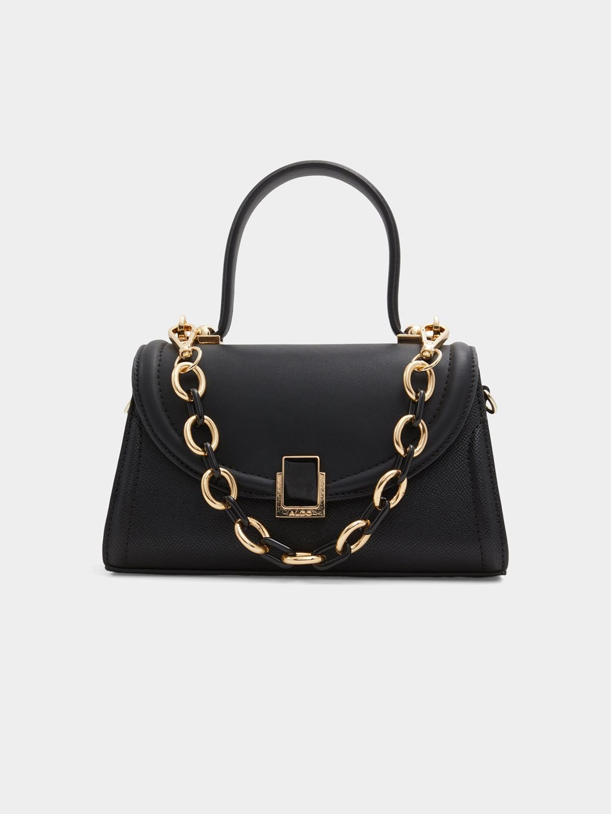 Women's ALDO Black Top Handle Bag - Bash.com