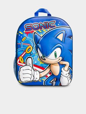 Sonic  Blue 3D Backpack