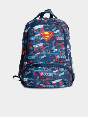 Superman Blue Laptop Bag