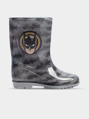 Batman Black Wellington Boots