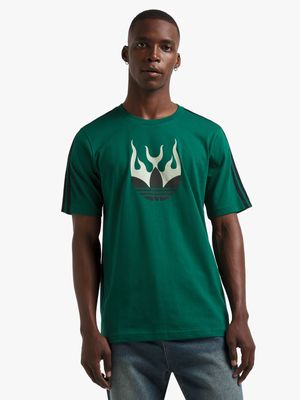 adidas Originals Men's Green T-shirt