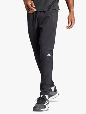 Mens adidas Designed For Training Black Workout Pants