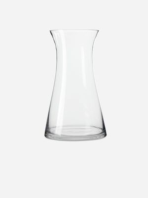 Flared Glass Vase Clear