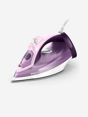 Philips iron steamglide purple 2400w