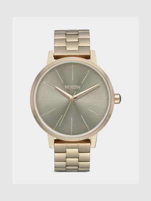 Nixon Women's Kensington Light Gold & Vintage White Stainless Steel Watch