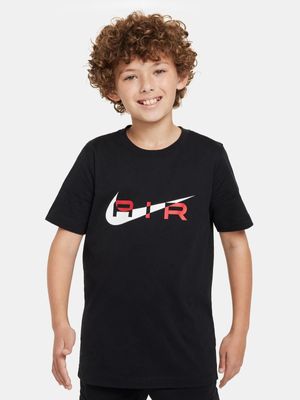 Nike Boys Youth NSW Air Black T-Shirt