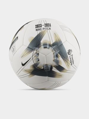 Nike Premier League Pitch White/Gold Soccer Ball