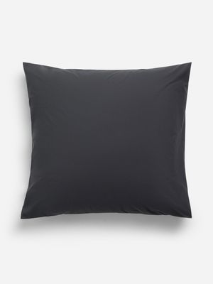 Jet Home Soft Touch Charcoal Single Conti Pillow Case
