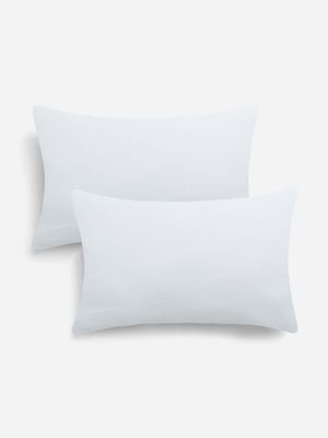 Jet Home White 2 Pack PolyPercale Standard Pillow Case 200TC