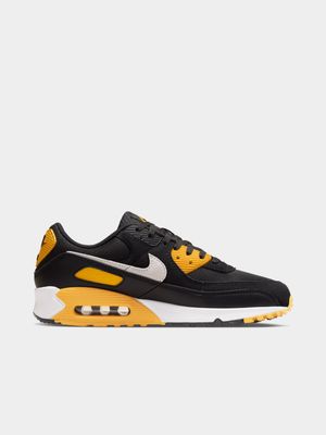 Nike Men's Air Max 90 Black/Yellow Sneaker