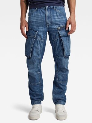 G-Star Men's Rovic Zip 3D Regular Tapered Blue Jeans