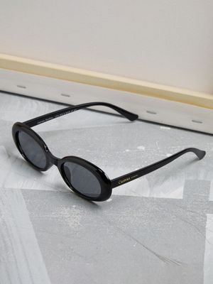 Women's Canvas Studios Oval Sunglasses