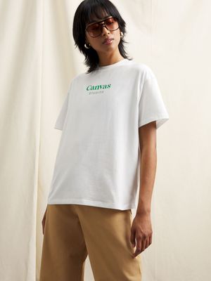 Canvas Logo Easy Fit T-Shirt