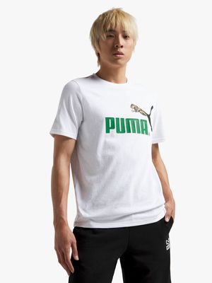 Puma Men's Classics White T-Shirt