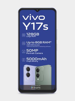 Vivo Y17s 128GB Dual Sim + 15GB Telkom Sim