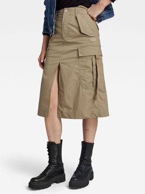 G-Star Women's Utility Brown Skirt