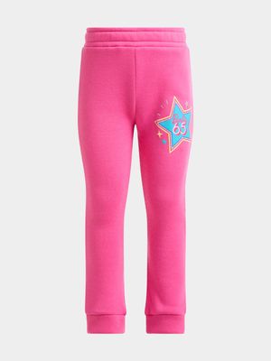 Jet Younger Girls Pink Barbie Active Pants